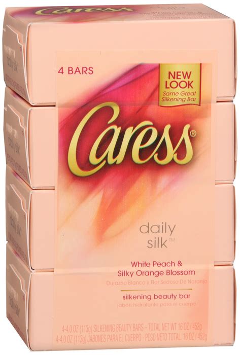 Caress Bath Bar Daily Silk 4x475 Oz