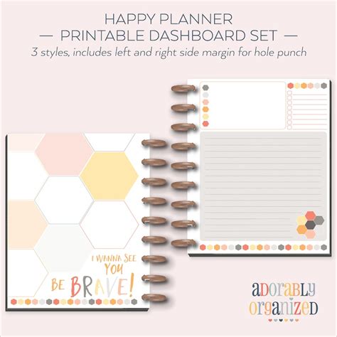 Happy Planner Printable Filler Pages Planner Refills Etsy