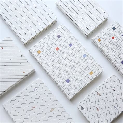 Nordic Simple Cloth Elegant Minimalist Style Diary Art Notebook