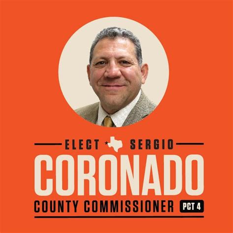 Elect Sergio Coronado For El Paso County Commissioner Precinct 4