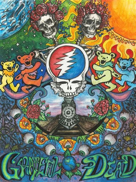 Pin By Ronnie Forsyth On Grateful Dead Grateful Dead Poster Grateful