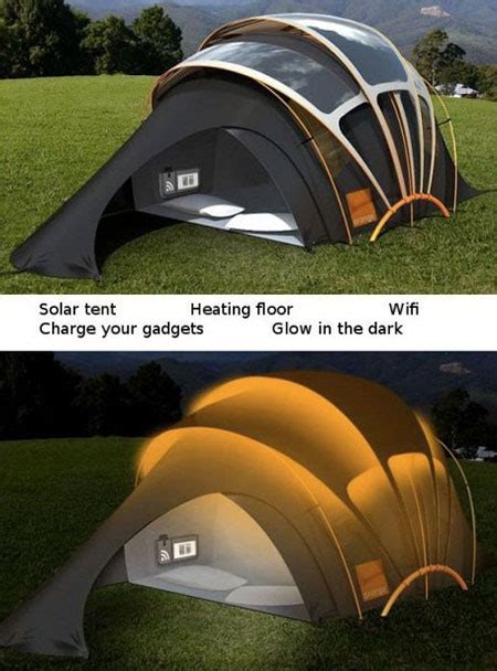 This Is The Ultimate High Tech Tent For Geeks Techeblog