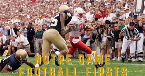 Throwback Thursday Notre Dame Football Firsts Nebraska 1915 Bvm Sports