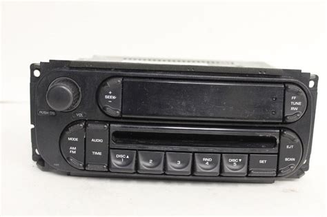 2002 2007 Chrysler Dodge Jeep Radio Stereo Cd Player P05091506ac