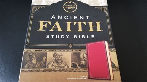 First Look Ancient Faith Study Bible From Holman Bibles Catholic