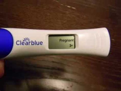Clearblue Advanced Pregnancy Test With Weeks Estimator Live Reveal