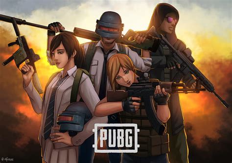 Pubg Squad Art Pubg Playerunknowns Battlegrounds 2018 Games Games