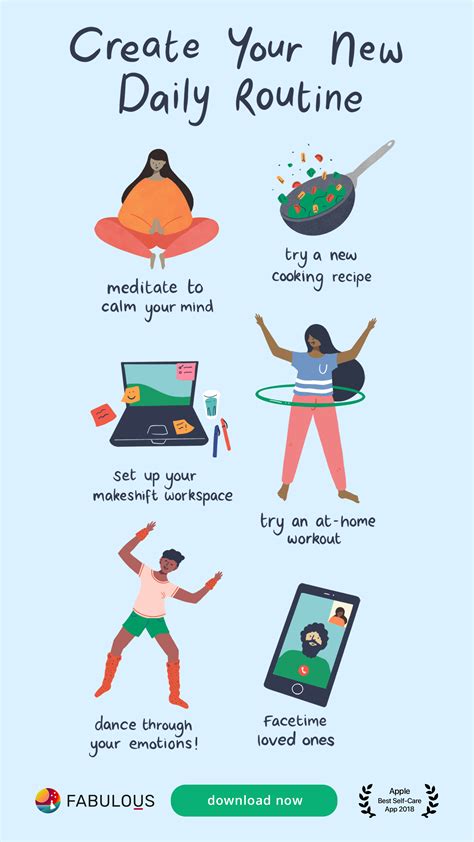 A Daily Wfh Routine Self Care Activities Self Care Self Improvement Tips
