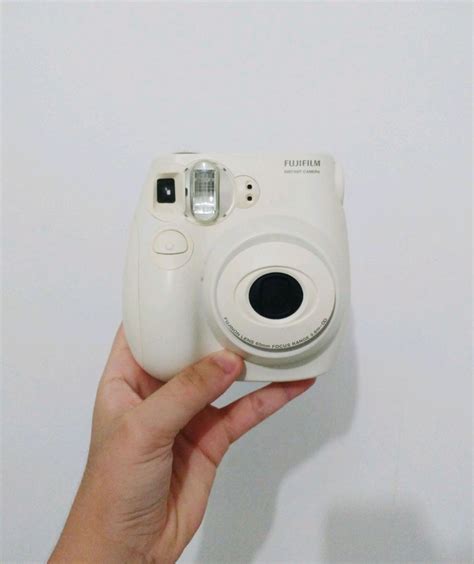 Instax Mini 7s Branquinha Polaroid Fujifilm Usado 14492096 Enjoei