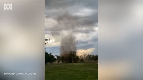 Spectacular Footage Of Rare Gustnado In Katherine Abc News