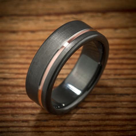 Average saving rose gold and black shoppers save an average of $15.67 when they used our coupons. Rose Gold Stripe Black Zirconium Ring Pictures, Photos, and Images for Facebook, Tumblr ...