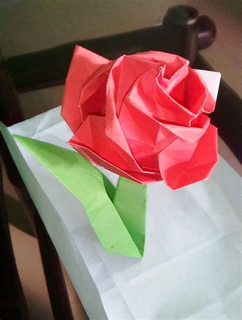 How To Fold A Paper Rose With Pictures Wikihow