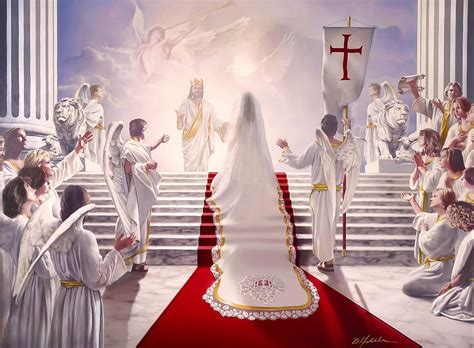 Bride Of Christ Painting By Danny Hahlbohm