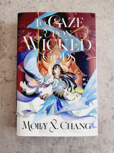 🌟illumicrate To Gaze Upon Wicked Gods Molly X Chang Signed Sprayed