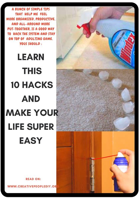 Learn This 10 Hacks And Make Your Life Super Easy Simple Life Hacks