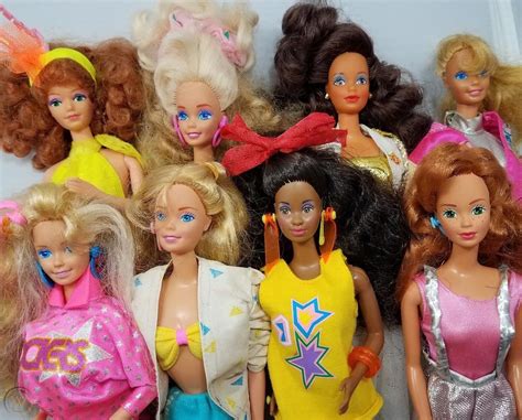 Barbie And The Rockers 80s Doll Lot California Midge All Star Sensations