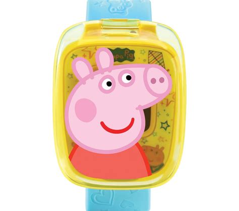 Vtech Peppa Pig Learning Watch Blue Fast Delivery Currysie
