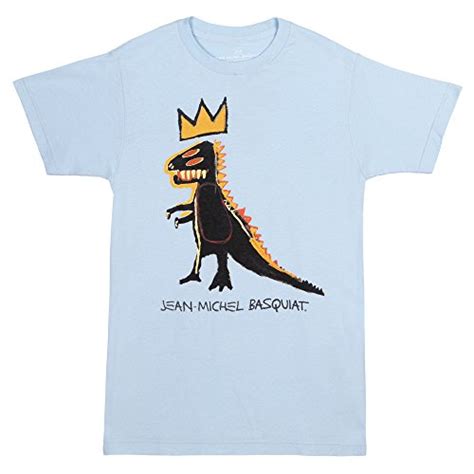 Get fashion fast with target. Jean-Michel Basquiat Dinosaur Crown T-shirt - Light Grey ...