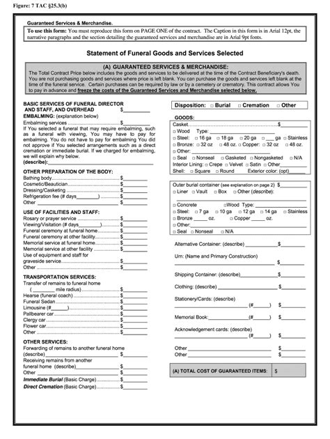 Funeral Contract Fill Out And Sign Online Dochub