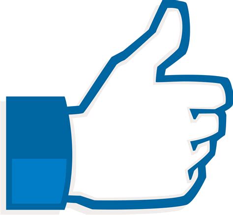 Facebook Like Button Vector Clipart Best