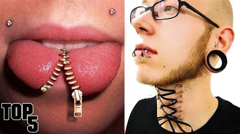 Most Scariest And Crazy Body Piercing Ever Victorioustechworld Youtube