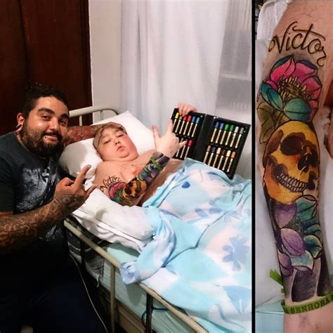 Talk to 12 year old online right now. Tattoo Artist Fulfilled 12-year-old Boy with Cancer One ...