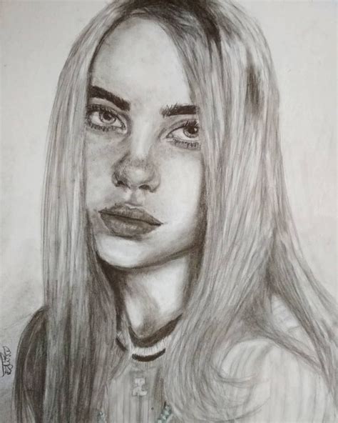 Home » coloring pages » how to draw billie eilish. Billie Eilish | Celebrity drawings, Billie, Art sketches