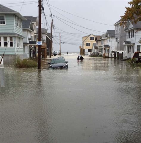 Storm Causes Serious Flooding In Milford