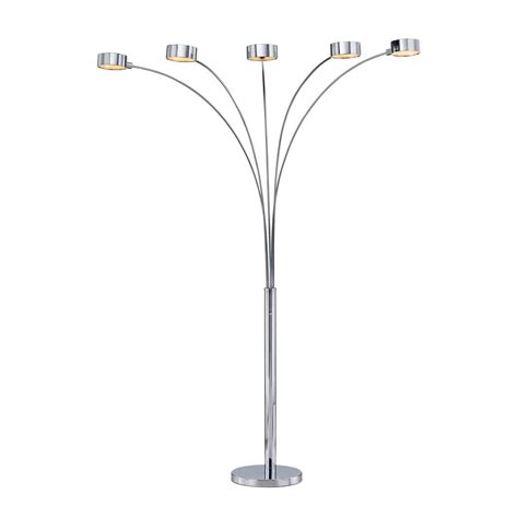 Check spelling or type a new query. ARTIVA 88 in. Micah Modern Chrome Arched Floor Lamp with ...