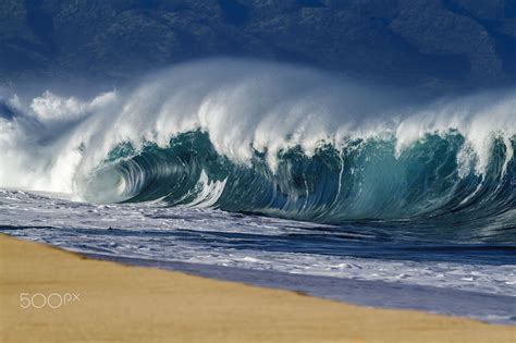 Big Wave North Shore Oahu Beach Wave Waves North Shore Oahu