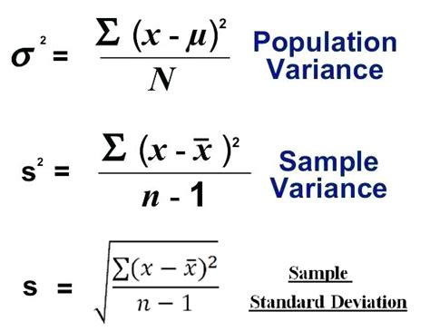 Deviation just means how far from the normal. Variance Example | Standard Deviation Formula