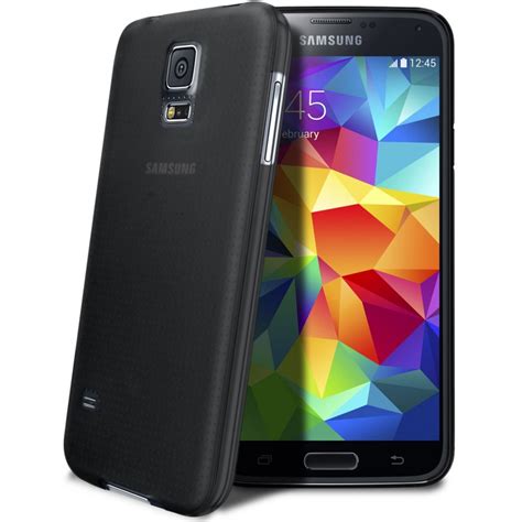 The galaxy s5 will also pair with samsung's original galaxy gear watch. Coque Ultra Fine 0.3mm Frost Samsung Galaxy S5 Noire ...