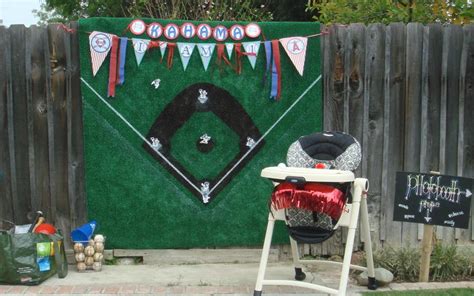 Baseball Theme Photo Backdrop And Props Thomas Birthday Parties Mimi