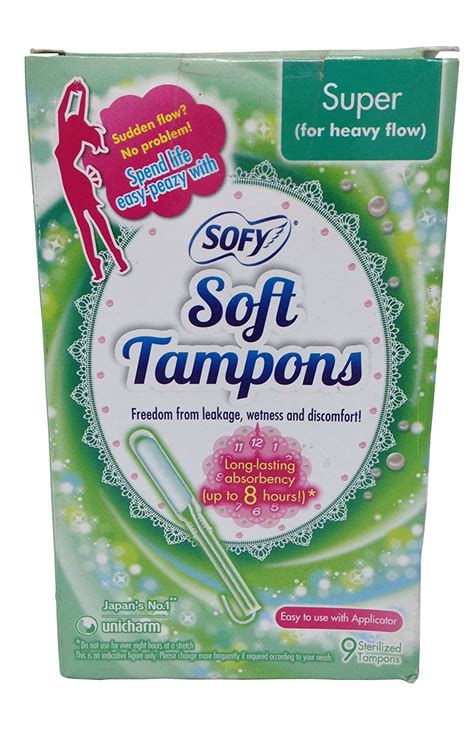 Buy Sofy Tampons Super For Heavy Flow 9 Pieces Box Online At Low