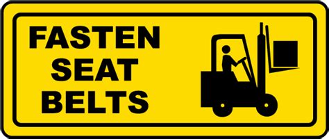 fasten seat belts label save 10 instantly