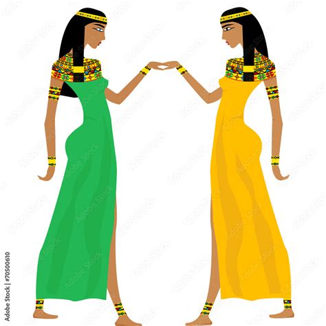 ancient egyptian women dancing stock illustration adobe stock