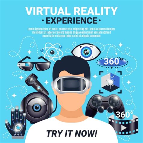 Free Vector Virtual Reality Poster