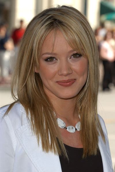 Hilary Duff Long Straight Hairstyle Hairstyles Weekly