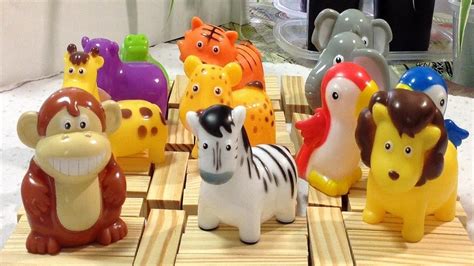 Wildlife Zoo Animal Toys For Children Learn Animal Names Animal Sounds