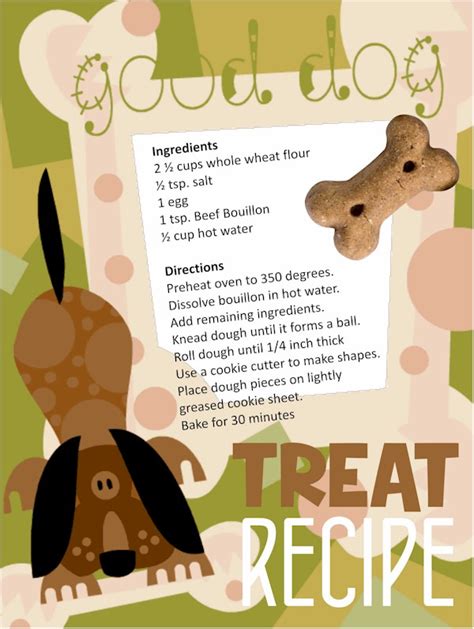 Dog Treat Recipe