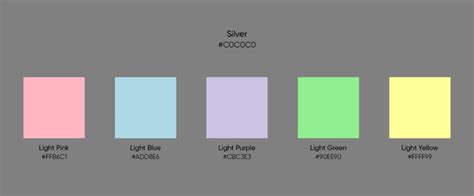 What Color Is Silver Color Code Shades And How To Work With It