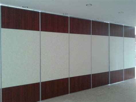 Customized Acoustic Sliding Folding Partitions Meeting Room Divider Wall