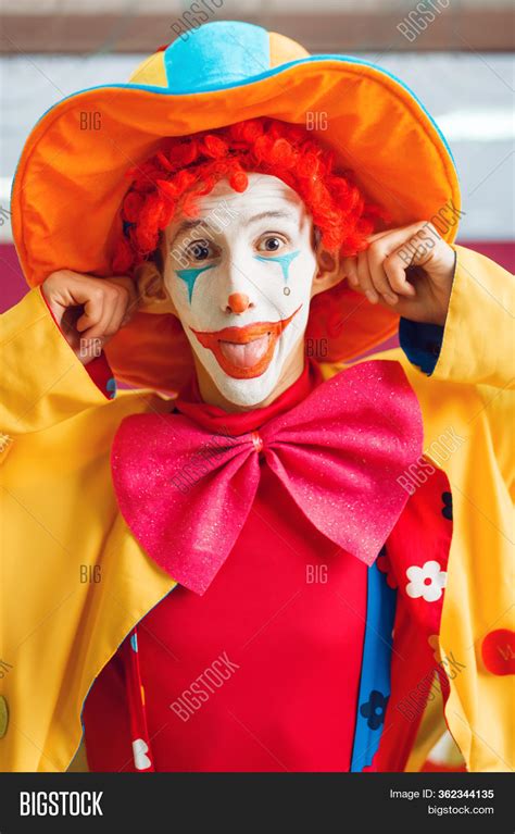 Funny Clown Dressed Image And Photo Free Trial Bigstock