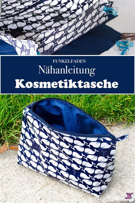 Kostenlose schnittmuster und nähanleitung für mädchen unterhose. Nähanleitung Kosmetiktasche nähen mit Schnittmuster ...