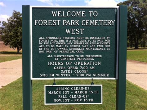 Forest Park Cemetery West In Shreveport Louisiana Find A Grave Cemetery