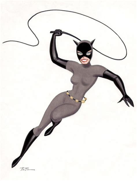 Catwomanpinups Colordcbruce Timm Comic Art Community Gallery Of Comic Art Bruce Timm