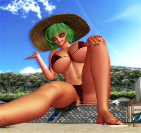 Rule 34 2girls 3d Beach Bikini Catadioptrictra Female Female Only Giantess Giantess Growth
