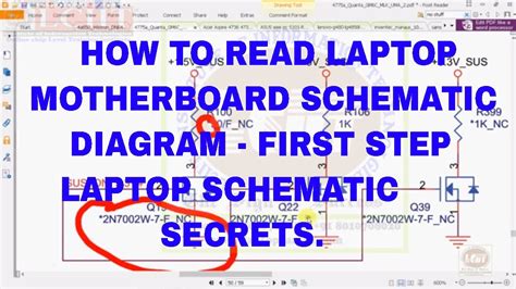 The diagram provides visual representation of the electric arrangement. How to Read Laptop Motherboard Schematic Diagram- Secret Point - YouTube