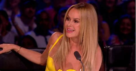 Amanda Holden Defies Bgt Ofcom Whiners In Racy Skintight Pvc Dress With Daring Plunge Flipboard