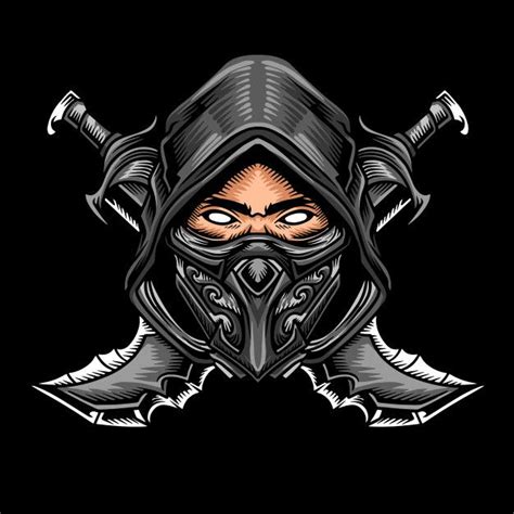 Shadow Ninja Logo Ninja Logo Logo Design Art Game Logo Design